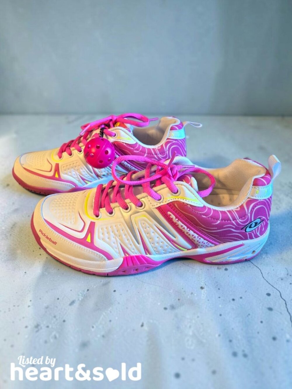 NEW Womens Acacia Dinkshot Pink Pickleball Sneakers